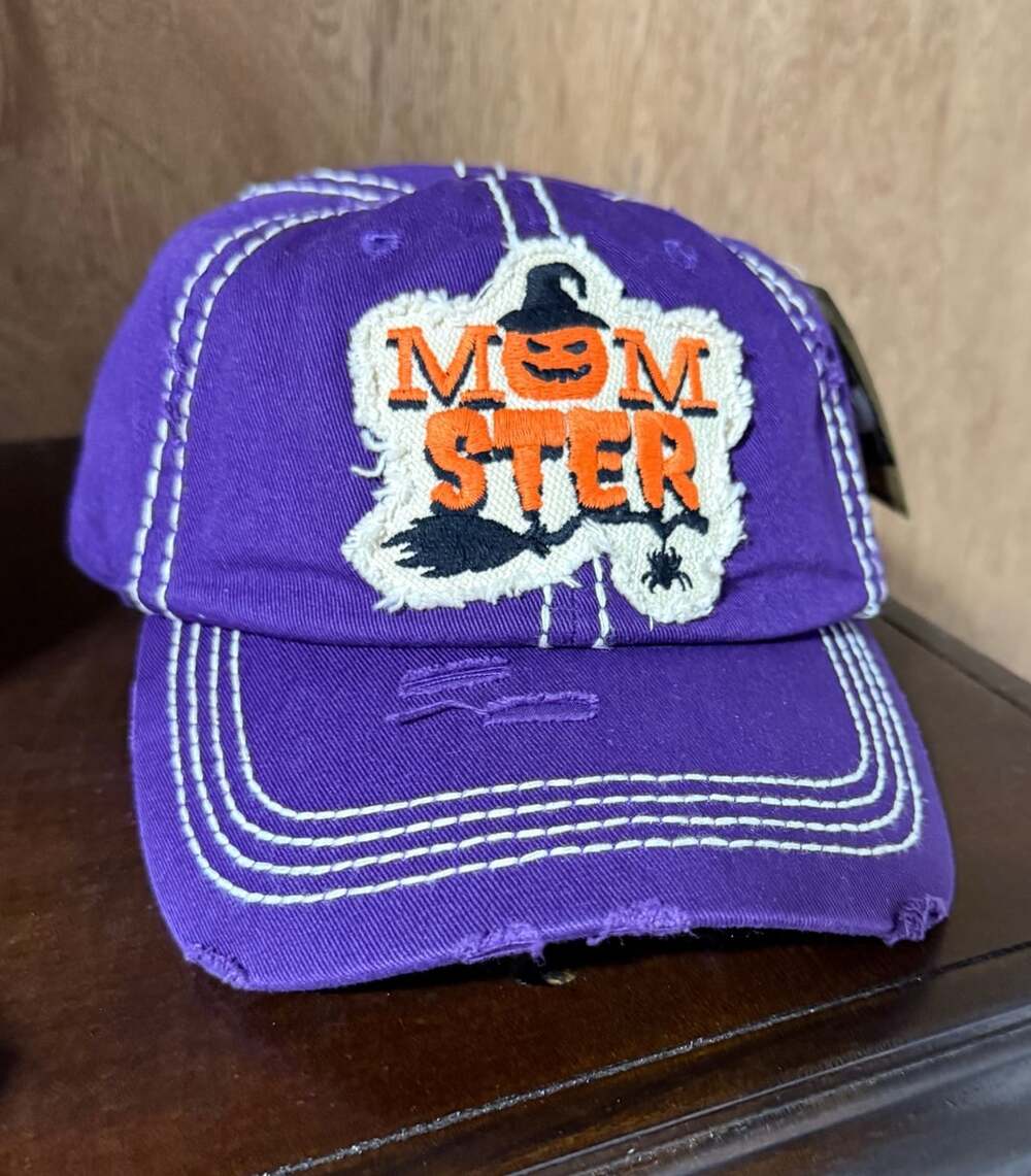 KBethos Momster Purple halloween Baseball Cap hat